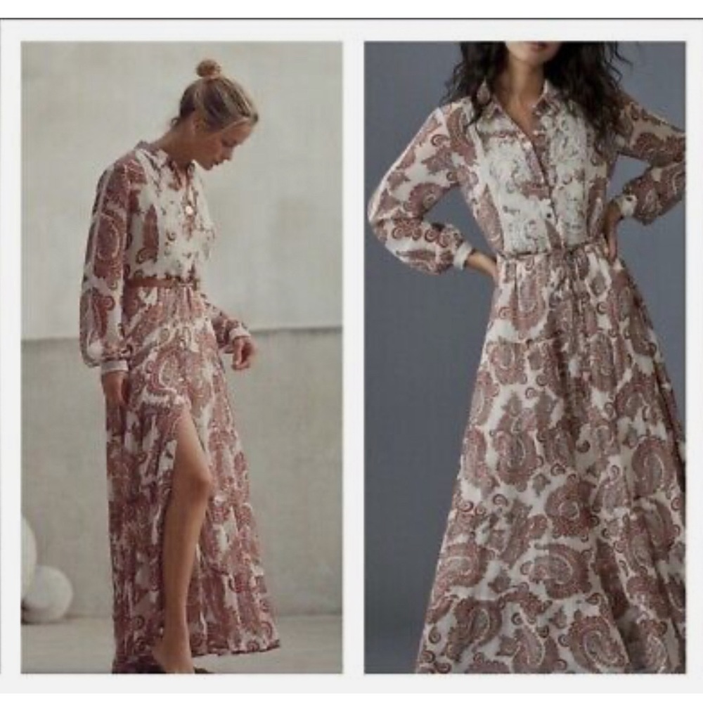 COPY - Anthropologie Allaire Maxi Dress
